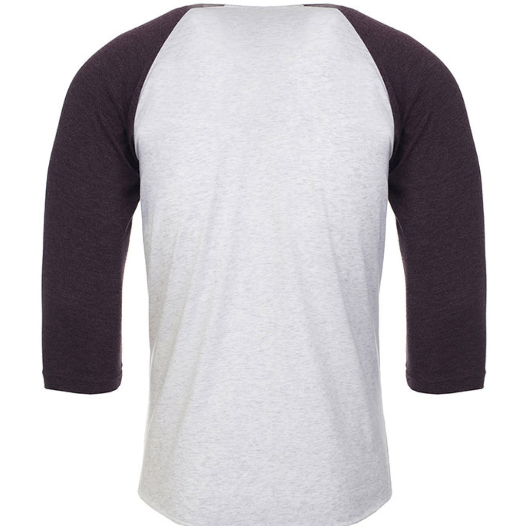 Vintage Purple/ Heather White - BACK