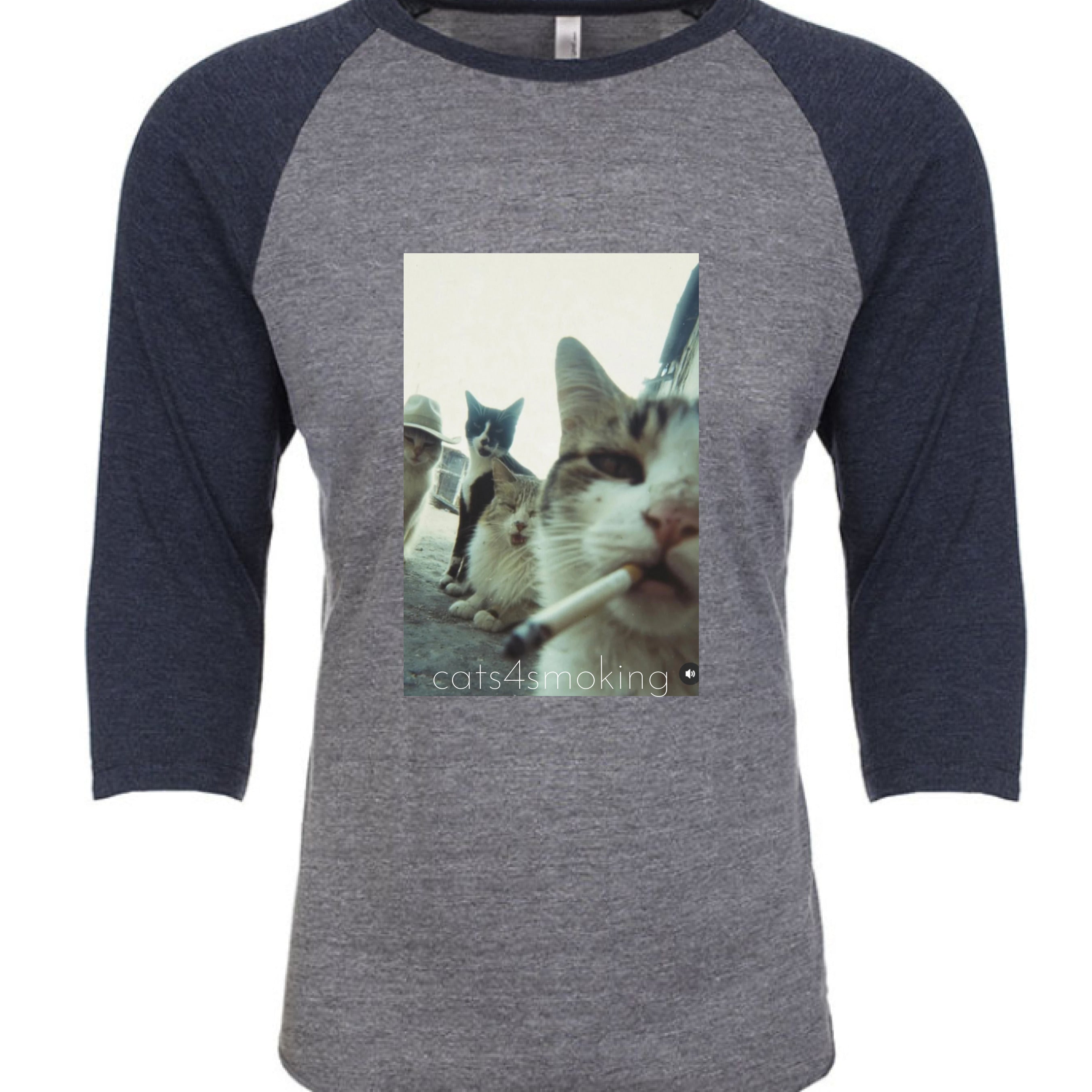 Vintage Navy/ Premium Heather - FRONT
